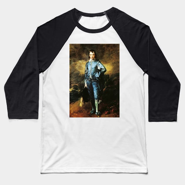 The Blue Boy Thomas Gainsborough Baseball T-Shirt by RetroSalt